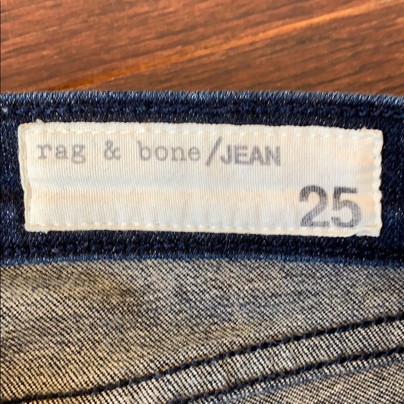 Rag and bone skinny jean size 25 - Picture 2 of 7